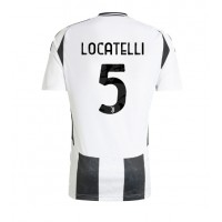 Pánský Fotbalový dres Juventus Manuel Locatelli #5 2024-25 Domácí Krátký Rukáv